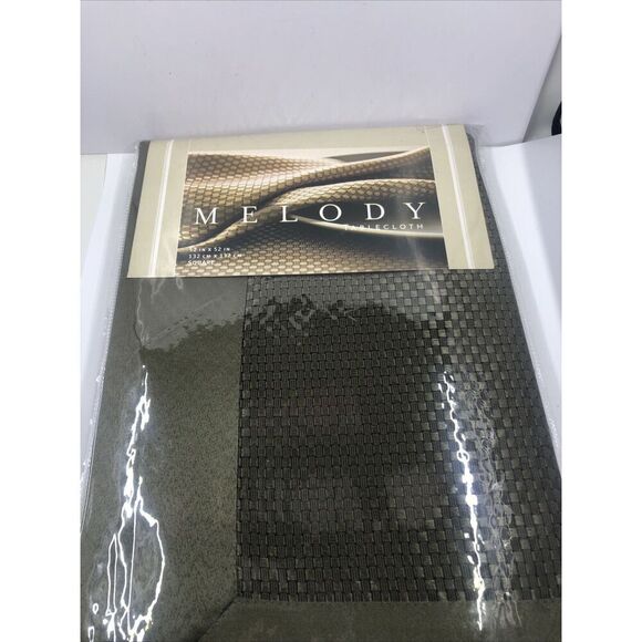 Melody Sage/Green Square Tablecloth 52”x52” VTG New - Picture 5 of 15